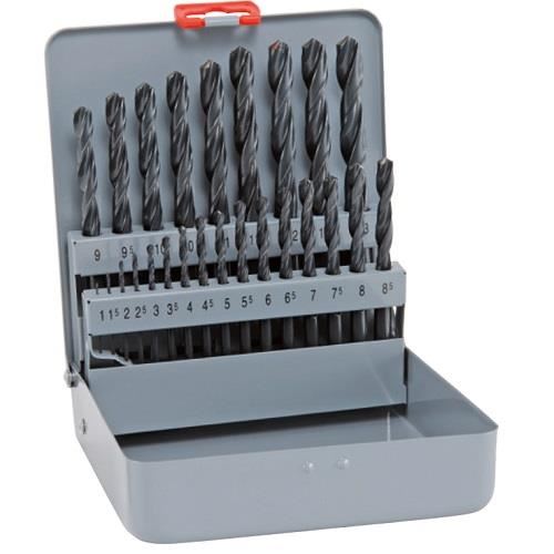 4404850_PRODUCT Trusa burghie pentru metal, ALPEN HSS SPRINT KM25, DIN 338 RN, 25 buc, 1÷13X0.5 - imagine 1