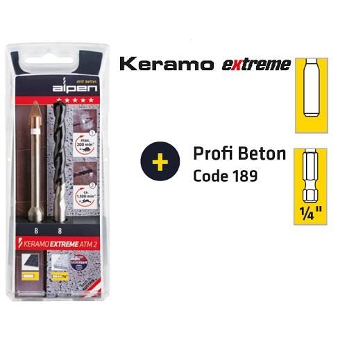 4407827_PRODUCT Set doua burghie Alpen pentru ceramica si beton, ALPEN KERAMO EXTREME ATM2, 8MM - imagine 1