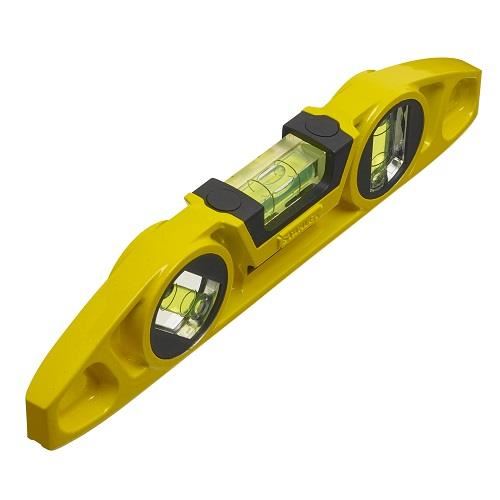 4413527_PRODUCT Nivela Stanley FatMax Torpedo Magnetica, 22 cm, 3 fiole - imagine 1