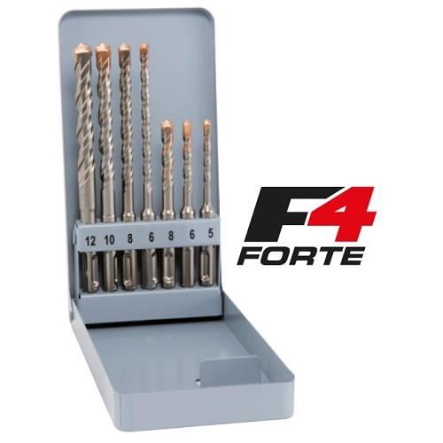 4414844_PRODUCT Trusa burghie pentru beton, ALPEN SDS PLUS F4 KM7, 7 buc, 5/6/8/X110, 6/8/10/12/X160 - imagine 1