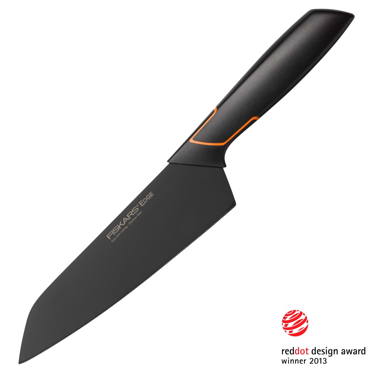 4416381_BIG Cutit Santoku Fiskars Edge, 17 cm, otel inoxidabil - imagine 1