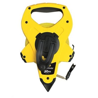 Ruleta Stanley Powerwinder 30 m, carcasa deschisa, banda fibra de sticla