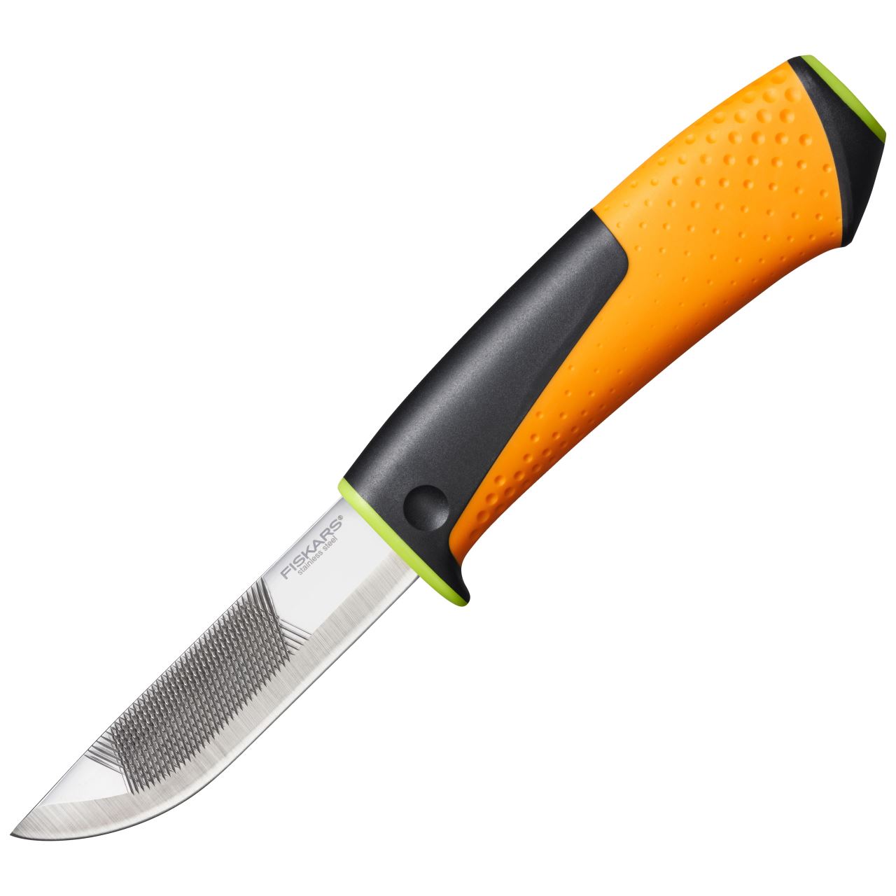 4449268_BIG Cutit pentru uz intensiv Fiskars, cu ascutitor - imagine 1