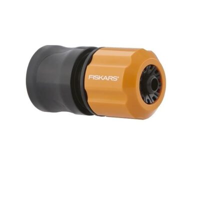 Conector furtun de gradina Fiskars, 9 mm (3/8'')
