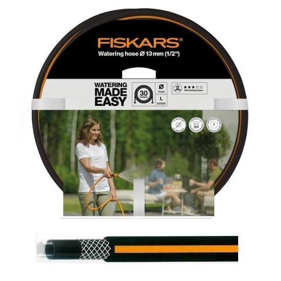 4449347_PRODUCT Furtun de gradina Fiskars Q3, 13 mm (1/2"), 30 m lungime furtun - imagine 1
