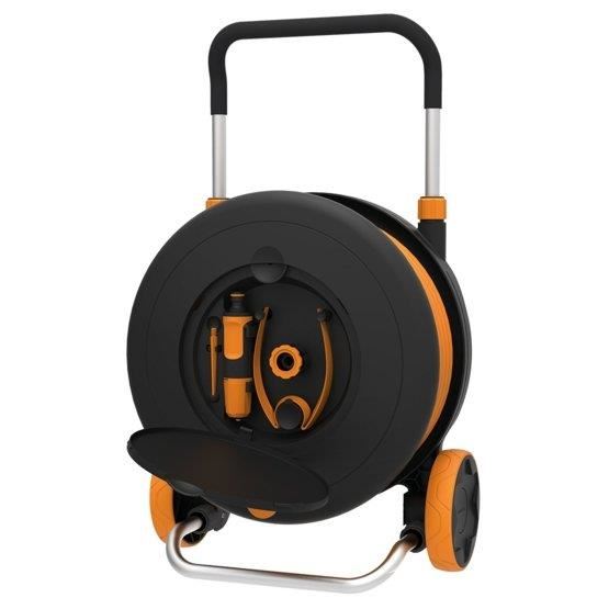 4449350_BIG Set furtun cu tambur Fiskars M, 20 m - imagine 1