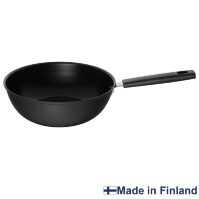 Tigaie wok Fiskars Hard Face, Ø  28 cm,  4.5 l