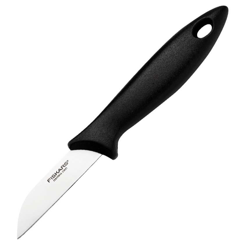 4479542_BIG Cutit pentru curatat Fiskars Essential, 7 cm, otel inoxidabil - imagine 1