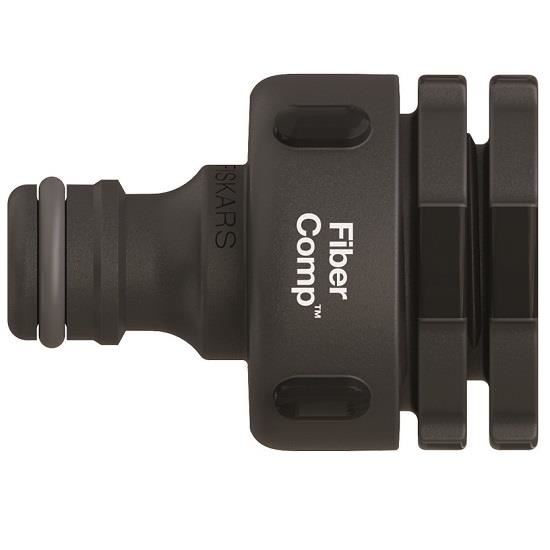 5585705_BIG Conector pentru robinet Fiskars FiberComp MULTI, filet interior 1/2", 3/4", 1" - imagine 1