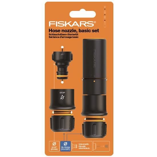 5586738_BIG Set accesorii de baza pentru furtun de gradina Fiskars - imagine 1