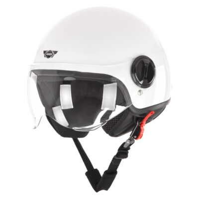 HECHT51631S - Casca alba S, scuter