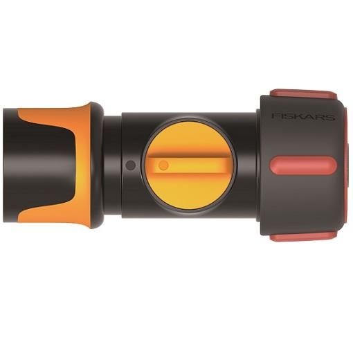 6947134_BIG Conector ON/OF furtun de gradina Fiskars, 19 mm (3/4") - imagine 1