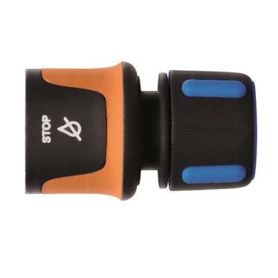 Conector furtun de gradina Fiskars AquaSTOP 13-15 mm (1/2-5/8")