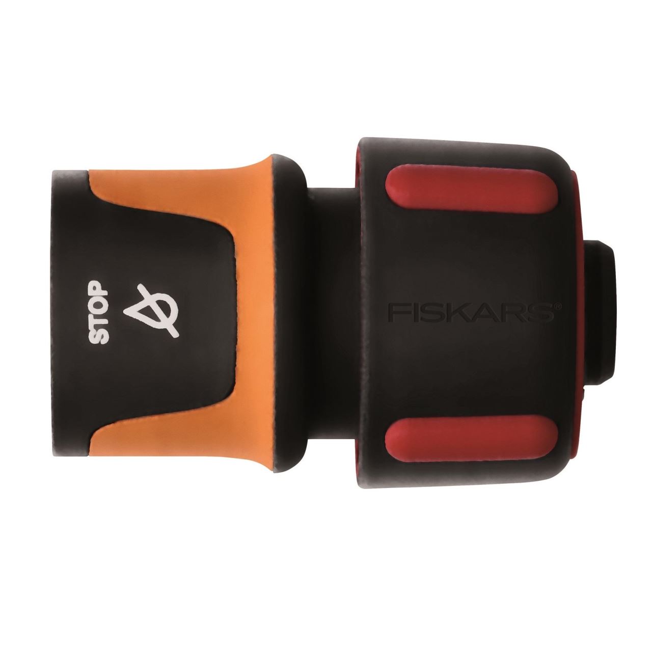 6947141_BIG Conector furtun de gradina Fiskars AquaSTOP, 19 mm (3/4'') - imagine 1