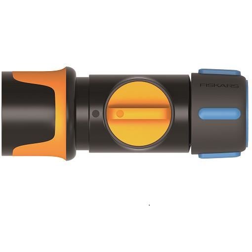 6947144_BIG Conector ON/OF furtun de gradina Fiskars, 13-15 mm (1/2"-5/8'') - imagine 1