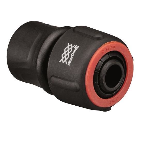 6955298_BIG Conector furtun de gradina Fiskars, 19 mm (3/4'') - imagine 1