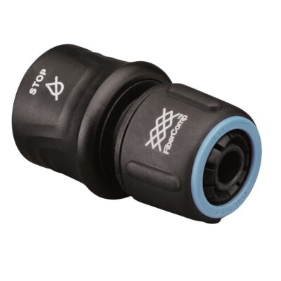 Conector furtun de gradina Fiskars AquaSTOP, 13 mm (1/2")
