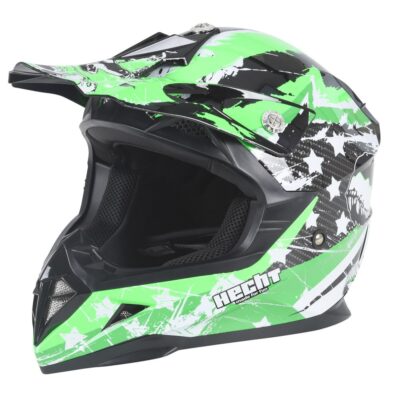 HECHT54915XL - Casca verde XL ATV
