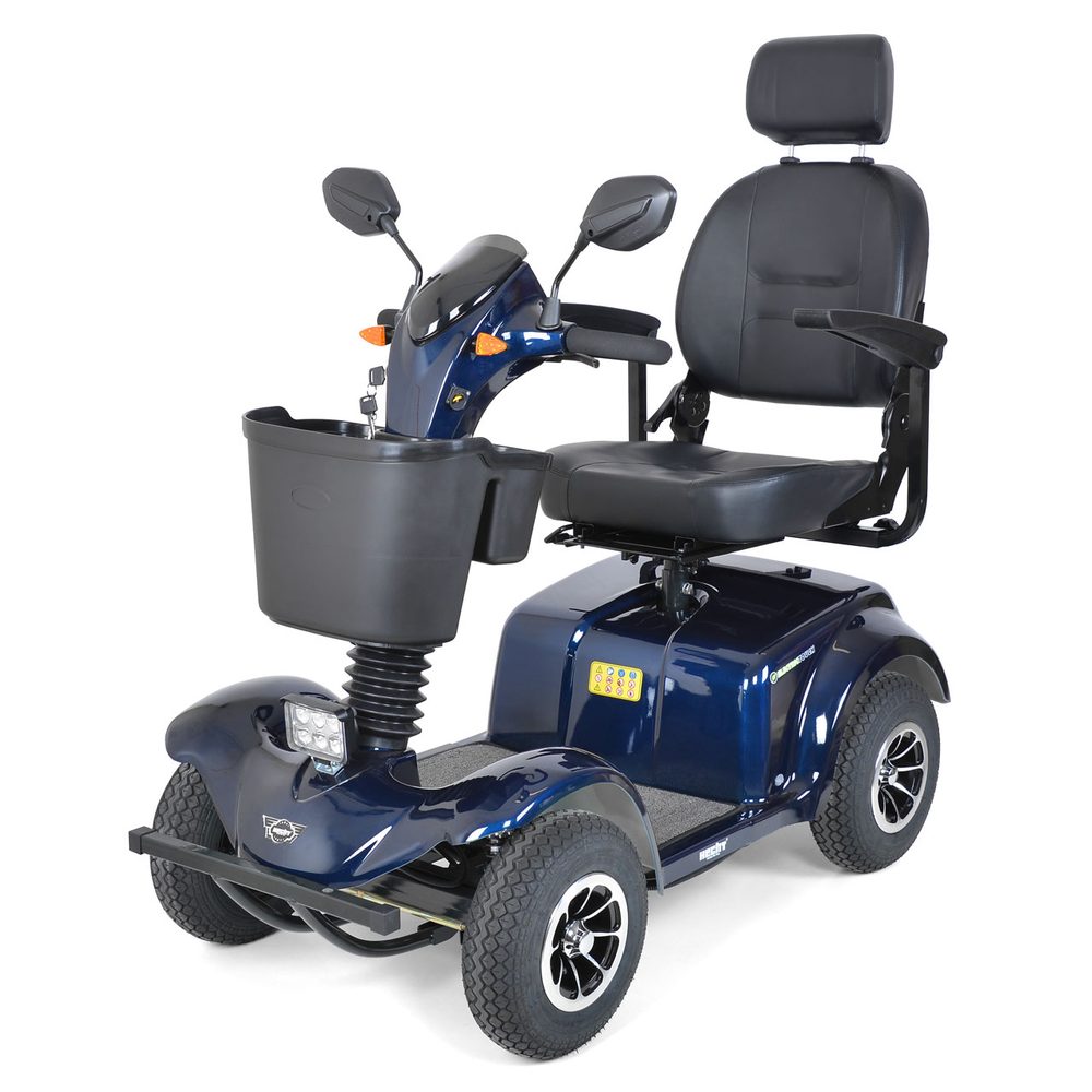 HECHT WISE BLUE – Scaun cu rotile electric – SimpleTools HECHT WISE BLUE - Scaun cu rotile electric - SimpleTools