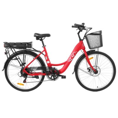 HECHT PRIME RED - Bicicleta electrică