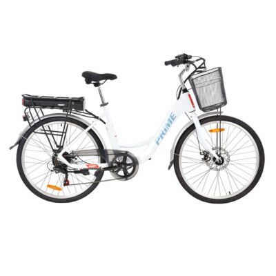 HECHT PRIME WHITE - Bicicleta electrică