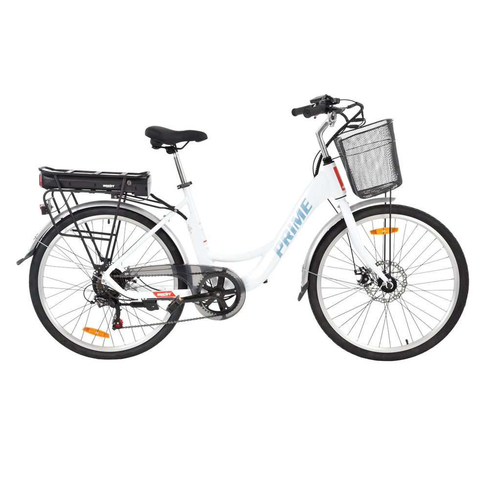 HECHT PRIME WHITE – Bicicleta electrică – SimpleTools HECHT PRIME WHITE - Bicicleta electrică - SimpleTools