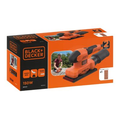 Slefuitor cu talpa Black&Decker, BEW220, 90 x 189 mm, 150 W - imagine 6