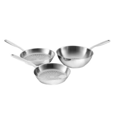 Tigaie Fiskars All Steel Pure, Ø 24 cm - SimpleTools
