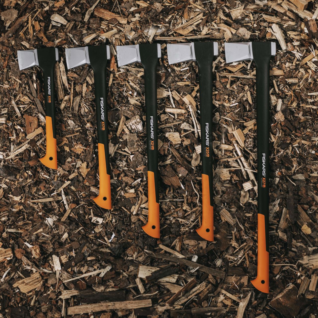Topor pentru despicat Fiskars X17, M, 652 mm, 1550 g - imagine 6