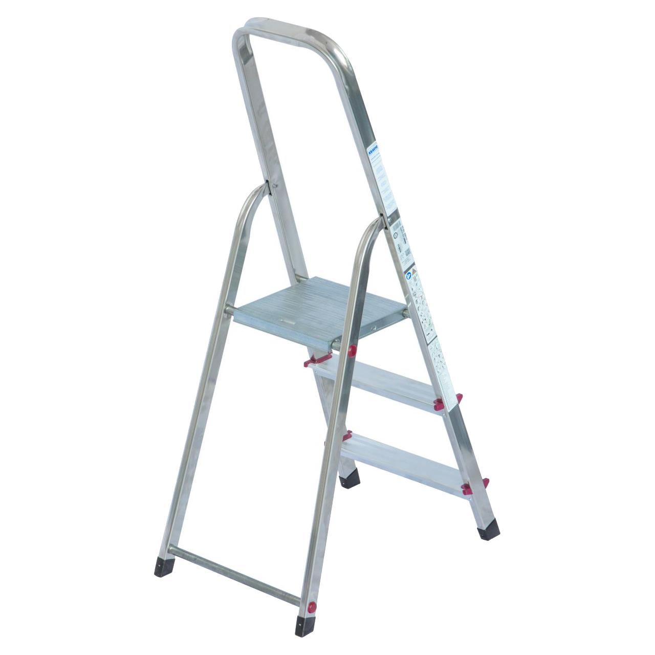 Scara dubla cu trepte pe o parte Krause Corda, KR-000712, 3 trepte - imagine 13
