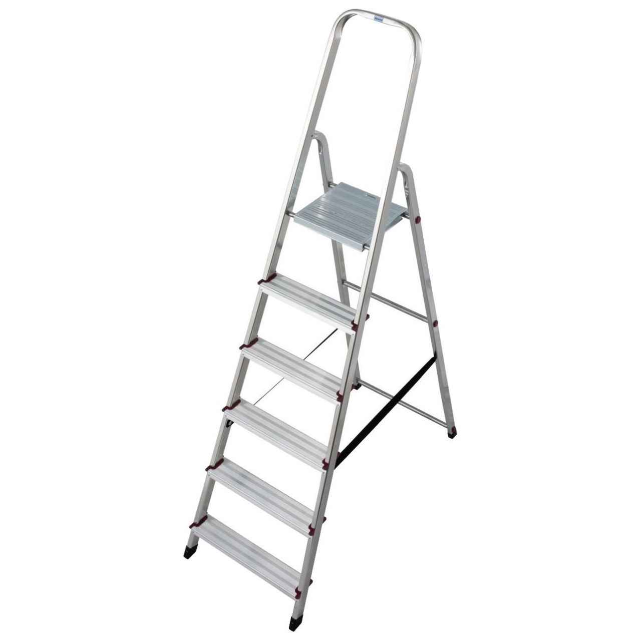 Scara dubla cu trepte pe o parte Krause Corda, KR-000736, 6 trepte - imagine 8