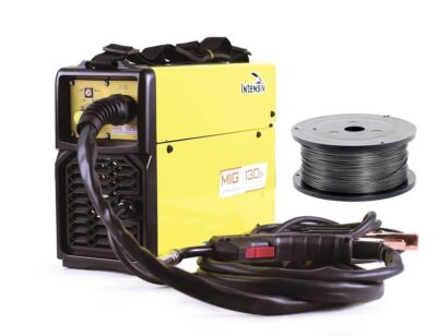 Pachet aparat de sudură fără gaz INTENSIV MIG 130s, 230 V + sârmă flux 1 kg
