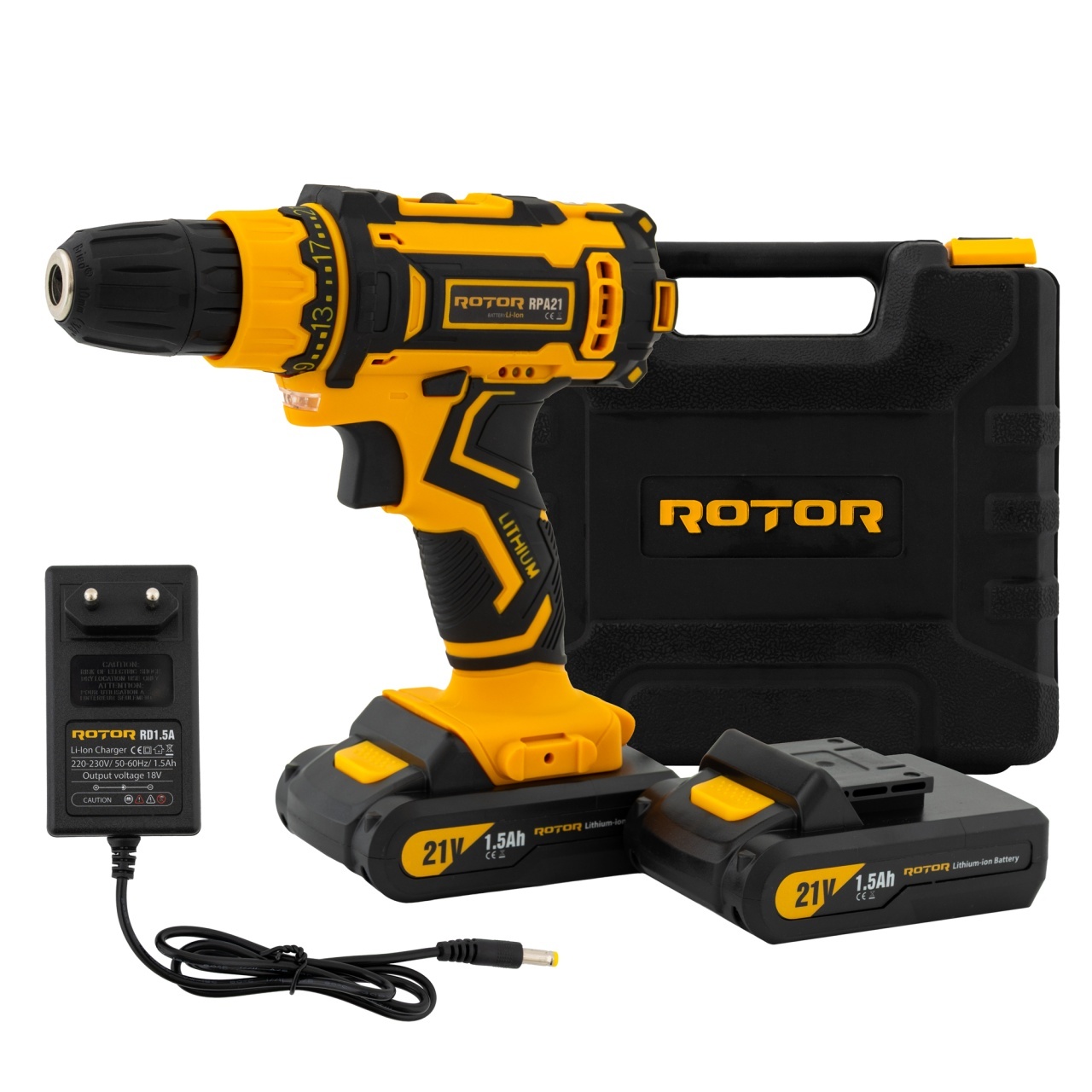 Autofiletanta cu acumulatori , ROTOR RPA21 , 21 V, Cuplu 30 Nm , – SimpleTools Autofiletanta cu acumulatori , ROTOR RPA21 , 21 V, Cuplu 30 Nm , - SimpleTools