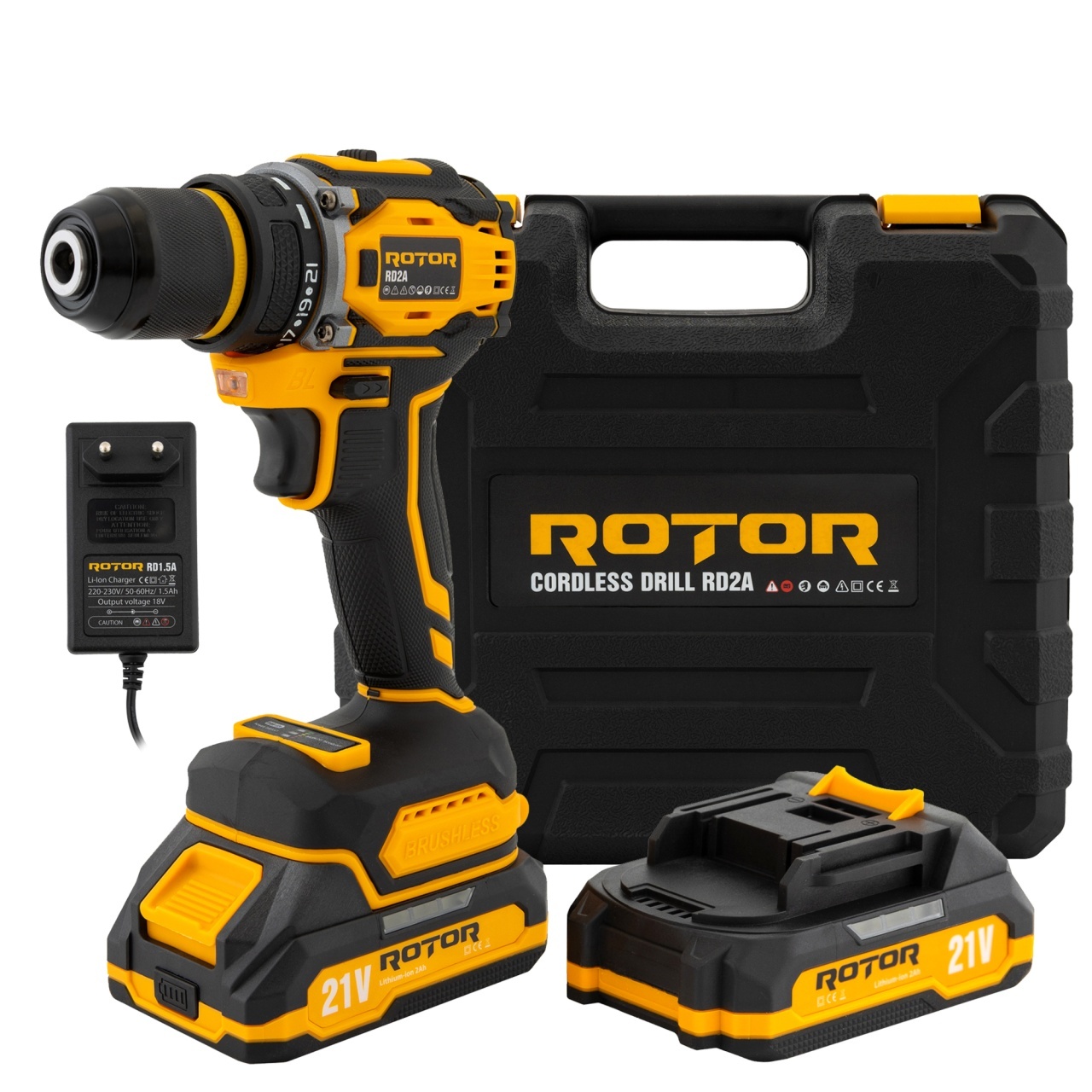 Autofiletanta pe acumulator ROTOR RD2A,21V/2Ah, 2200 rpm – SimpleTools Autofiletanta pe acumulator ROTOR RD2A,21V/2Ah, 2200 rpm - SimpleTools