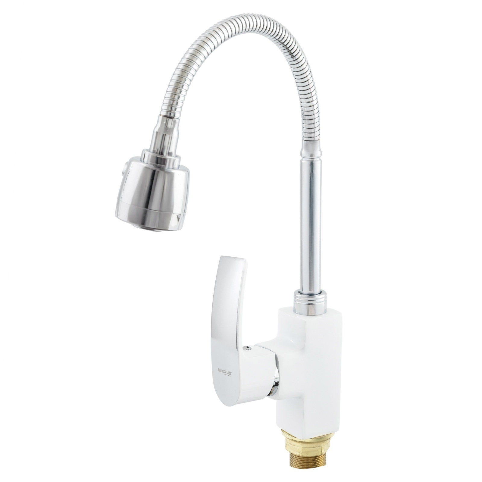 Baterie bucătărie cu 2 funcții MIXXUS MAGNUM 011 (NUT) WHITE CHROME REFL. – SimpleTools Baterie bucătărie cu 2 funcții MIXXUS MAGNUM 011 (NUT) WHITE CHROME REFL. - SimpleTools
