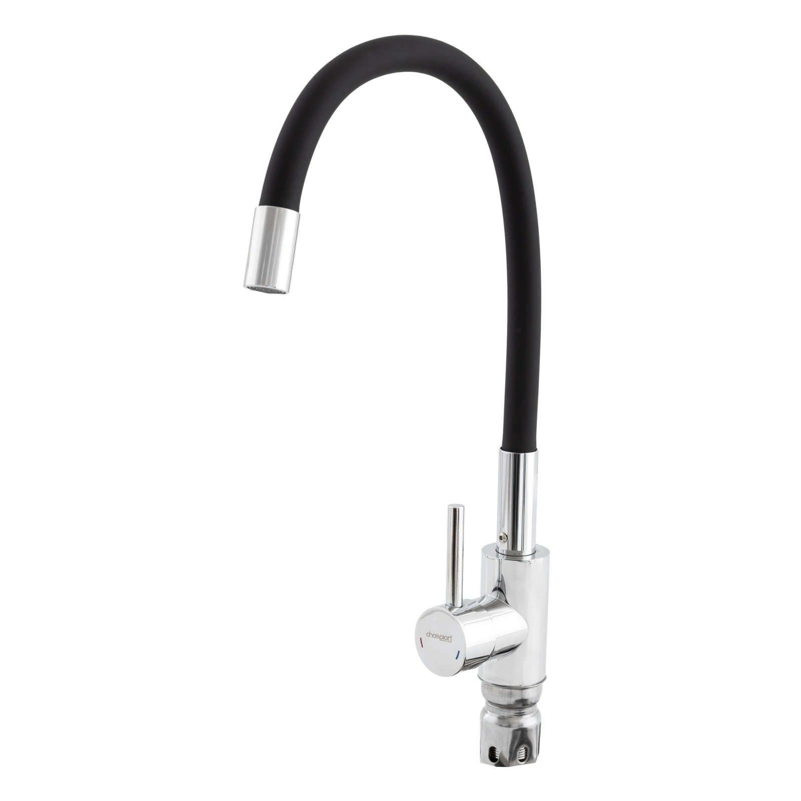 Baterie bucătărie cu duș flexibil CHAMPION SUS-011 CHROME REFL.BLACK – SimpleTools Baterie bucătărie cu duș flexibil CHAMPION SUS-011 CHROME REFL.BLACK - SimpleTools