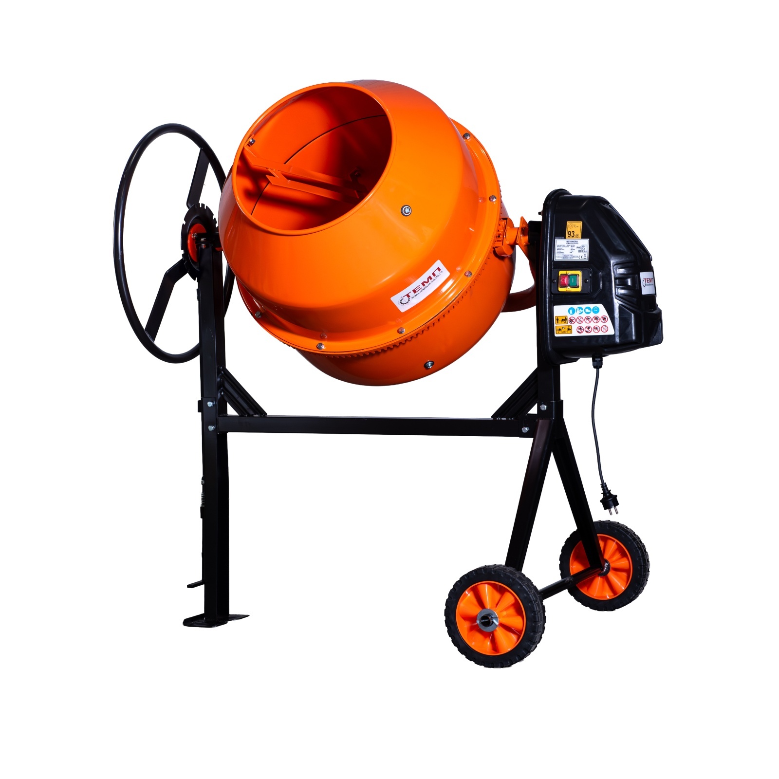 Betonieră 180L TEMP HCM610 1000 W, 29,5 rot/min – SimpleTools Betonieră 180L TEMP HCM610 1000 W, 29,5 rot/min - SimpleTools