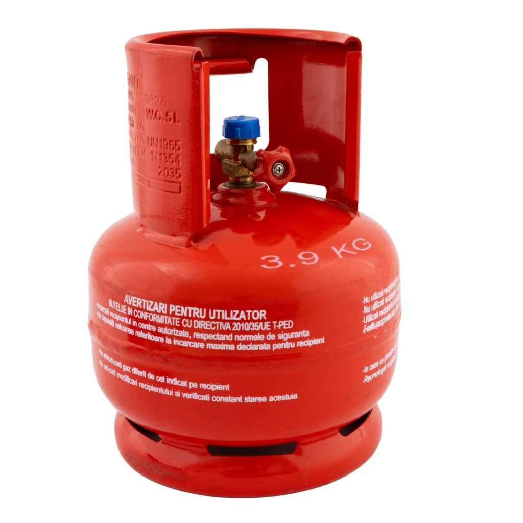 Butelie camping din metal cu talpa si guler de protectie pentru conector 5L ELEFANT - SimpleTools