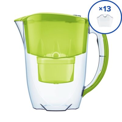 Cană filtrantă Jasper cu 13 cartușe Maxfor B25* (Lime) (Culoare: Lime)