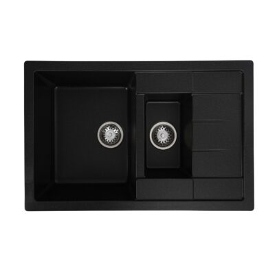 Chiuveta de bucatarie Elefant Premium Toskana Negru metalic 775x495 mm
