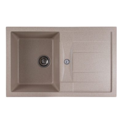 Chiuveta de bucătărie Elefant Premium Troya 7850 , Safari bej 776x496 mm