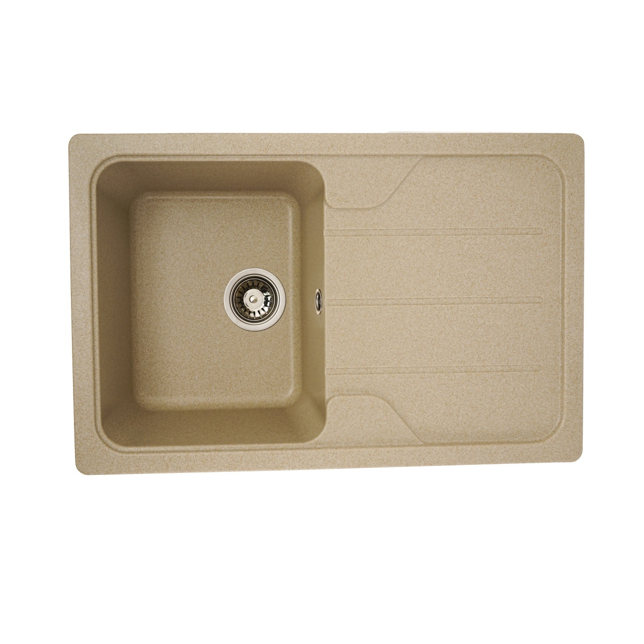 Chiuvetă din compozit de granit pentru bucătărie ELEFANT PREMIUM 7850 VERONA Safari bej 775 x 495 mm – SimpleTools Chiuvetă din compozit de granit pentru bucătărie ELEFANT PREMIUM 7850 VERONA Safari bej 775 x 495 mm - SimpleTools