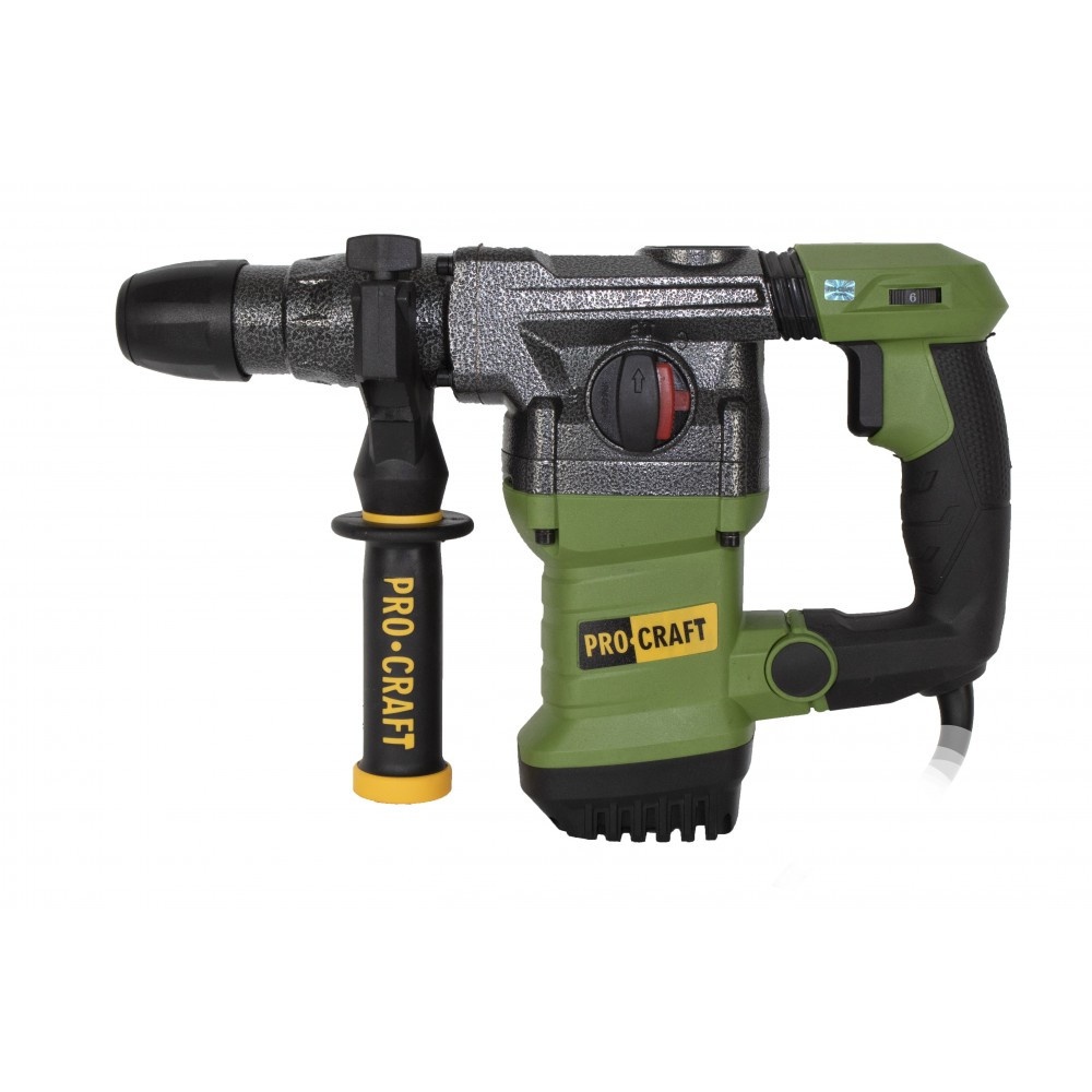 Ciocan rotopercutor PROCRAFT BH1500E, 1.5kW, 4.5J 3 Burghie DaltaSpit, produsul contine taxa timbru verde 2.5 ron – SimpleTools Ciocan rotopercutor PROCRAFT BH1500E, 1.5kW, 4.5J 3 Burghie DaltaSpit, produsul contine taxa timbru verde 2.5 ron - SimpleTools