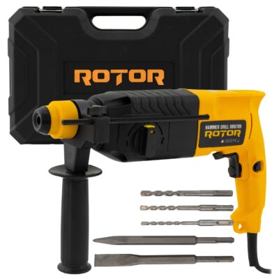Ciocan rotopercutor ROTOR RRH700 , Putere 700W , 870 RPM,