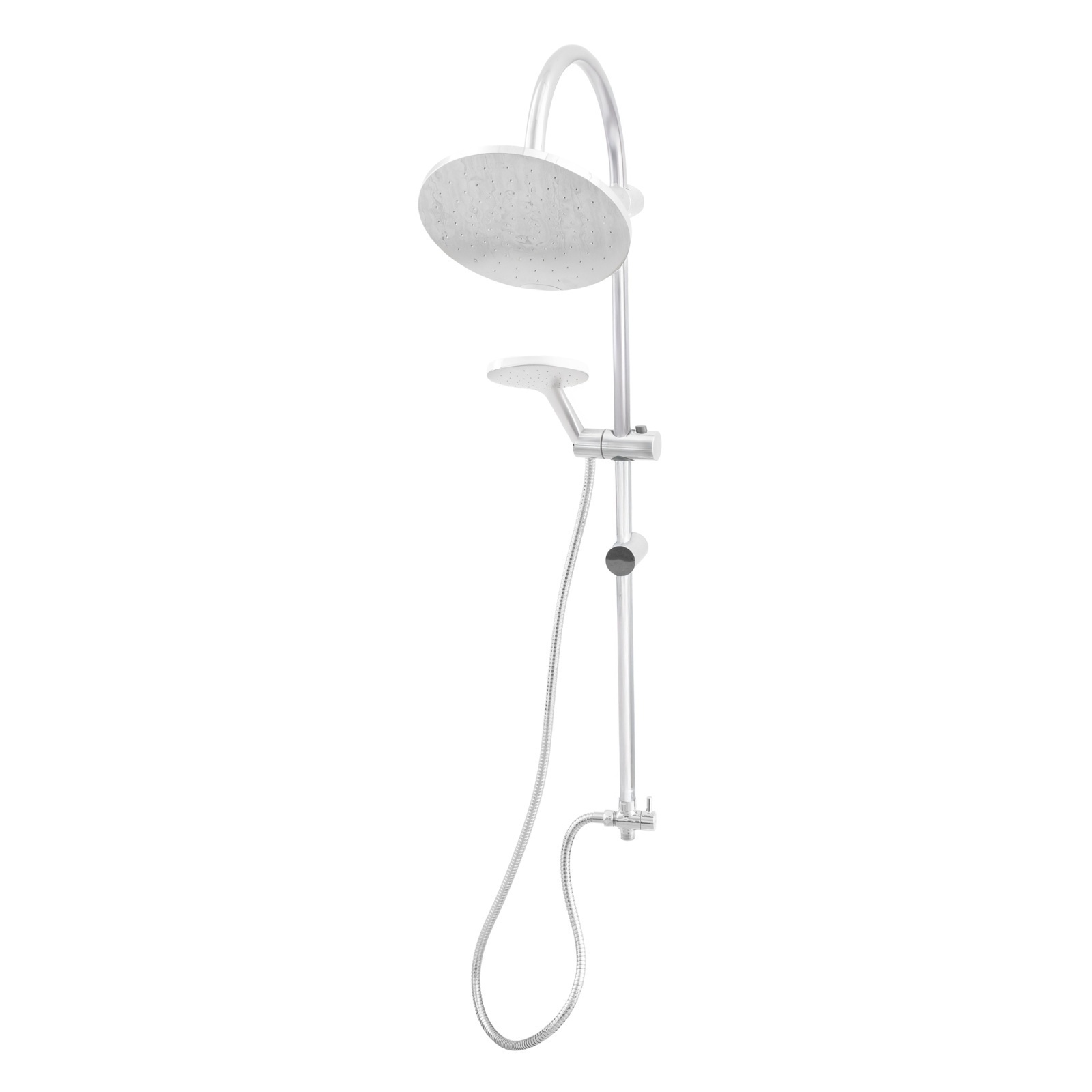 Coloana de duș 2 în 1 cu cadru rotund, fără baterie – MIXXUS DK-002 – SimpleTools Coloana de duș 2 în 1 cu cadru rotund, fără baterie – MIXXUS DK-002 - SimpleTools