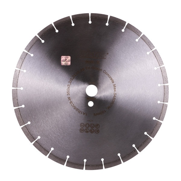Disc Diamantat Green Concrete Distar 350 mm Ucraina gama Profesionala – SimpleTools Disc Diamantat Green Concrete Distar 350 mm Ucraina gama Profesionala - SimpleTools