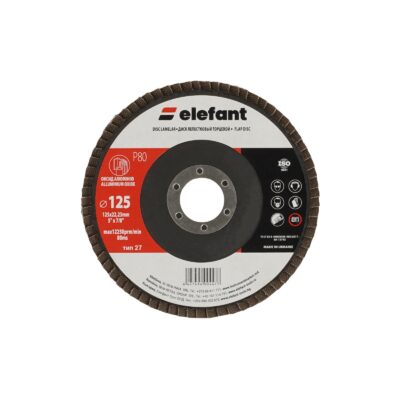 disc lamelar ELEFANT 125*22,2 P 80 T27