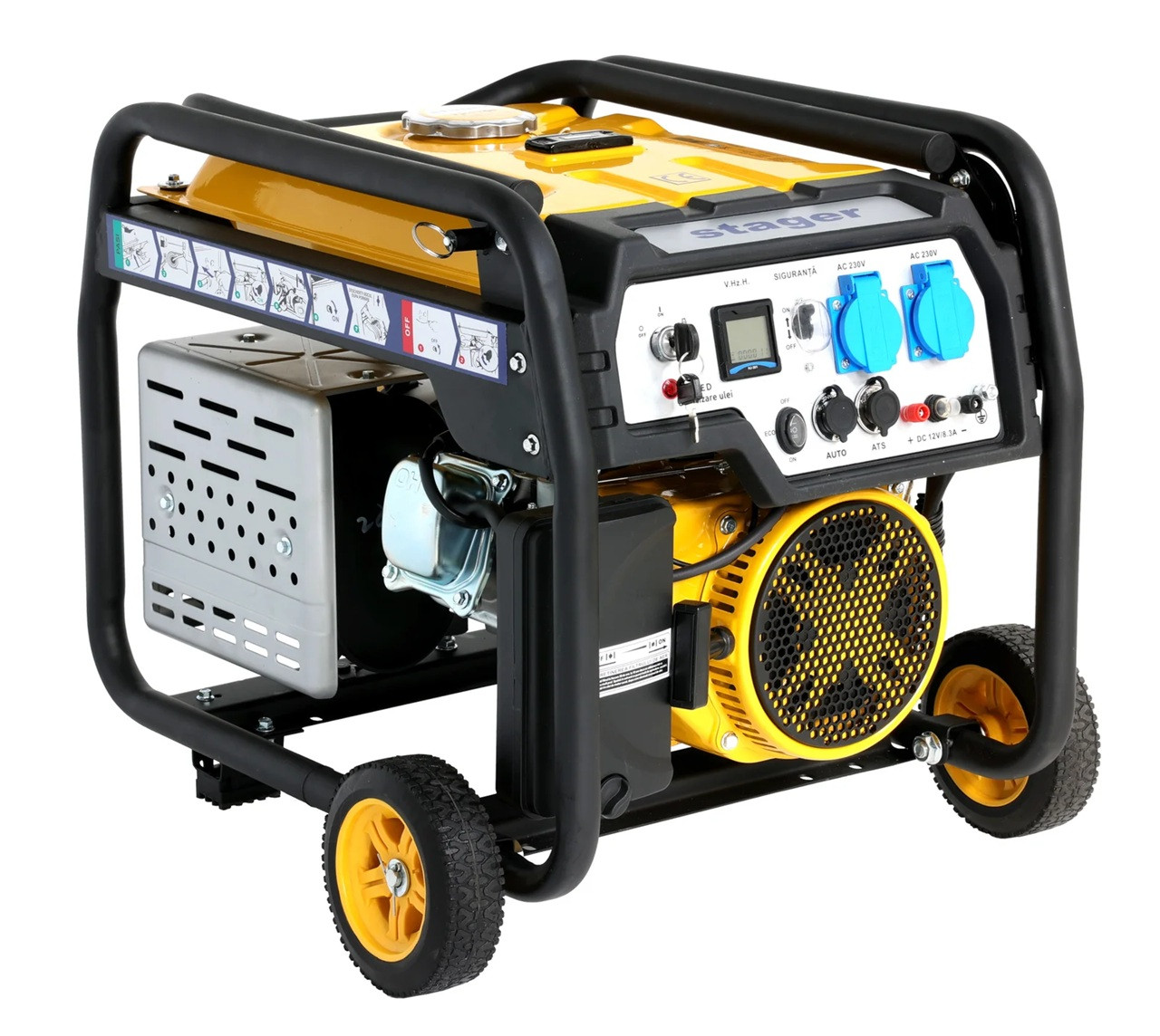 fd-3600er-automatic-generator-curent-monofazat-stager Generator automatizabil Stager FD 3600ER, 3 kW, monofazat, benzină - imagine 1