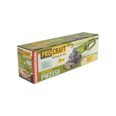 Flex Polizor Unghiular Procraft PW 2550, 2 kW, 6500 rpm, Panza 230 mm, pornire lenta Maner 180 grade - SimpleTools