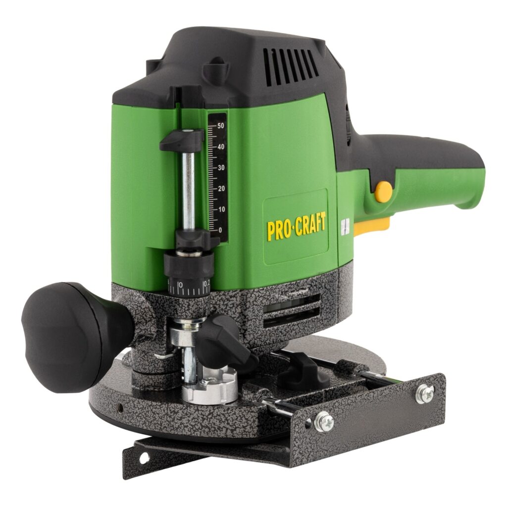 Freza lemn PROCRAFT POB1200H, 1200 W, 16, 000-30, 000 RPM - SimpleTools